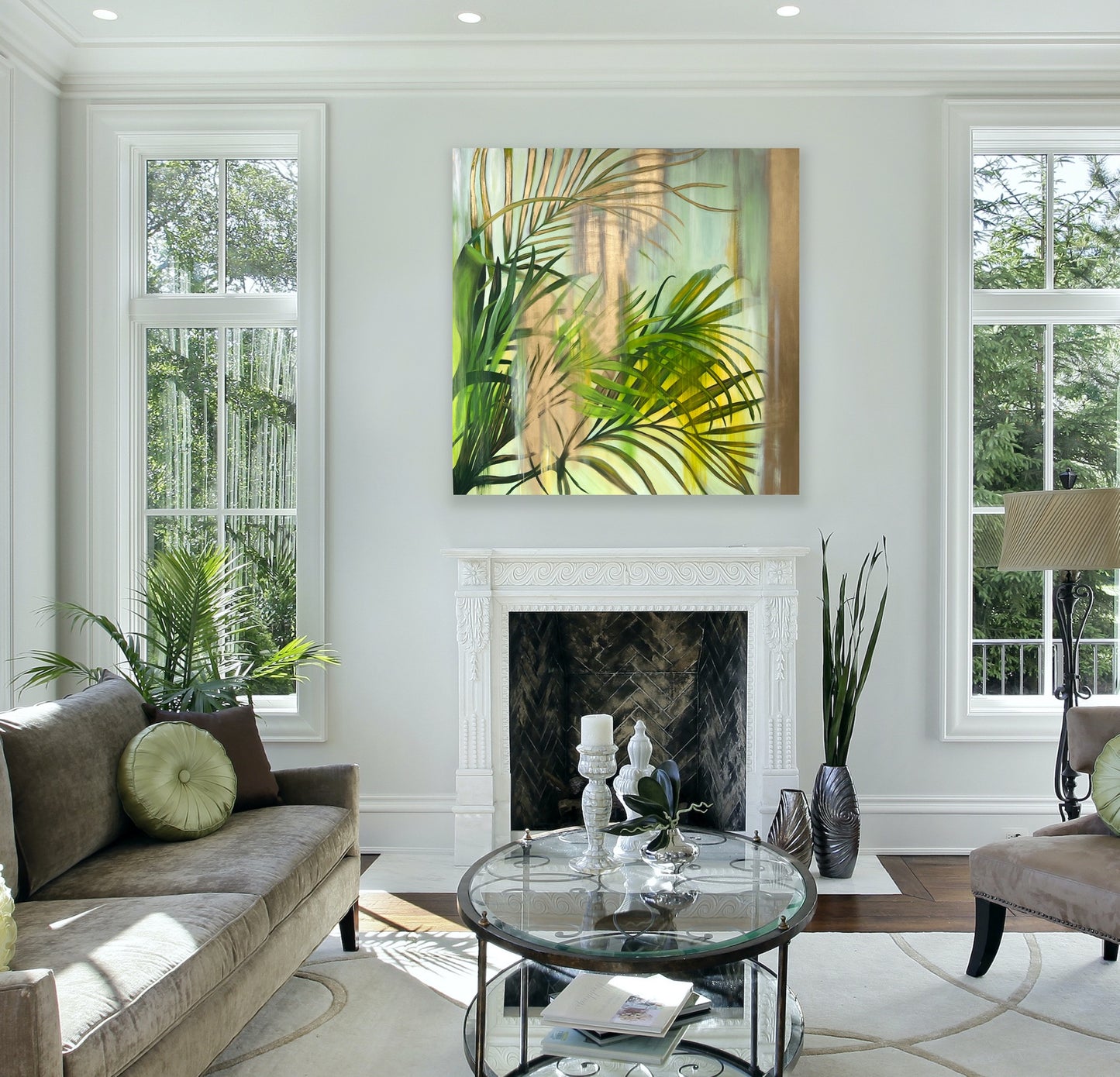 Palms of Key West 60x60 inches