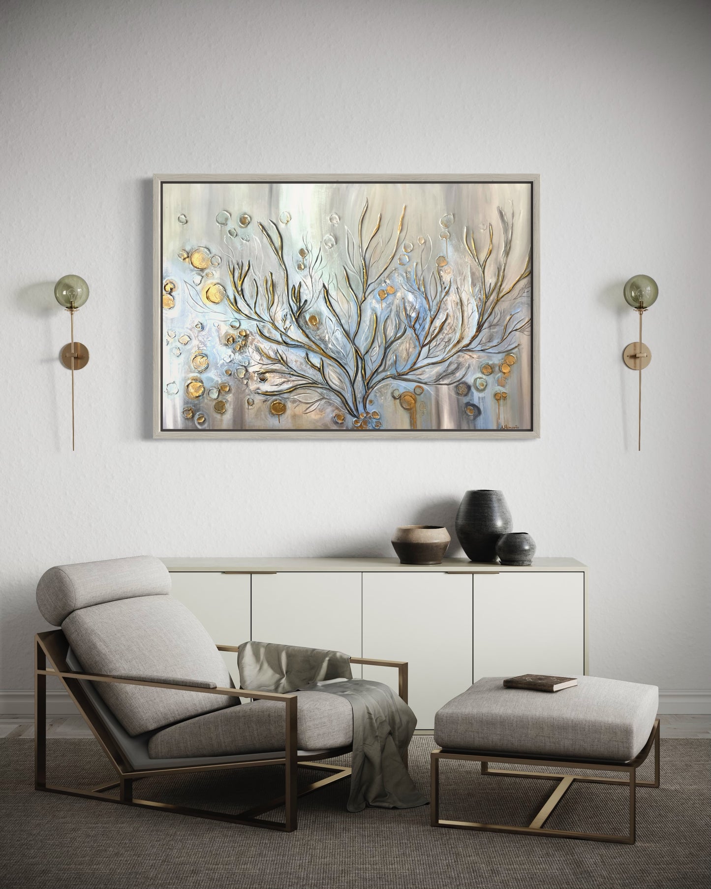Coral Painting 40x60 inches
