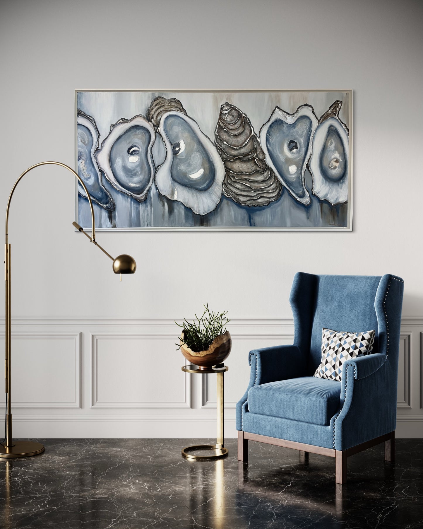 Oysters II 36x72 inches
