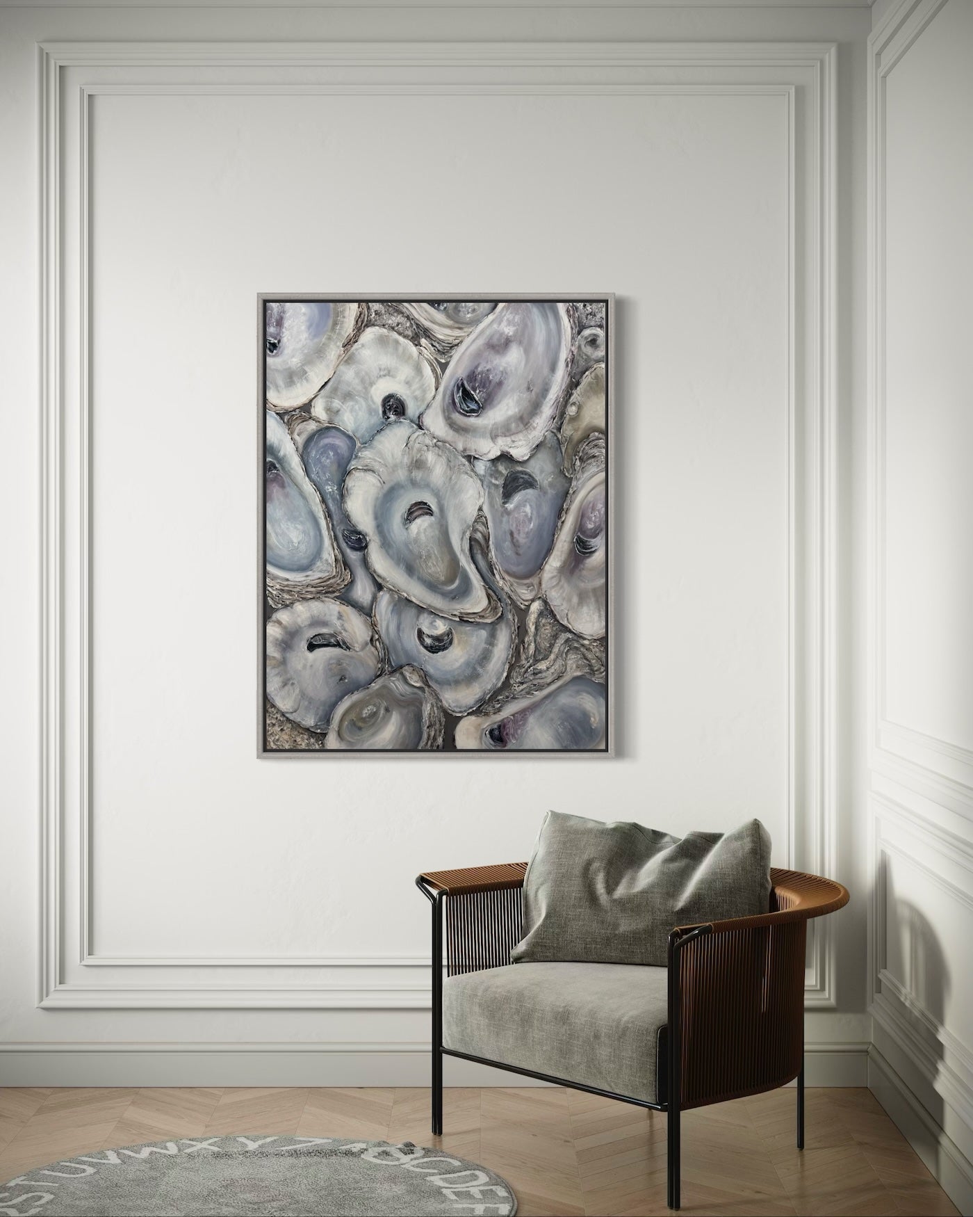 Oysters Painting 48x36 inches