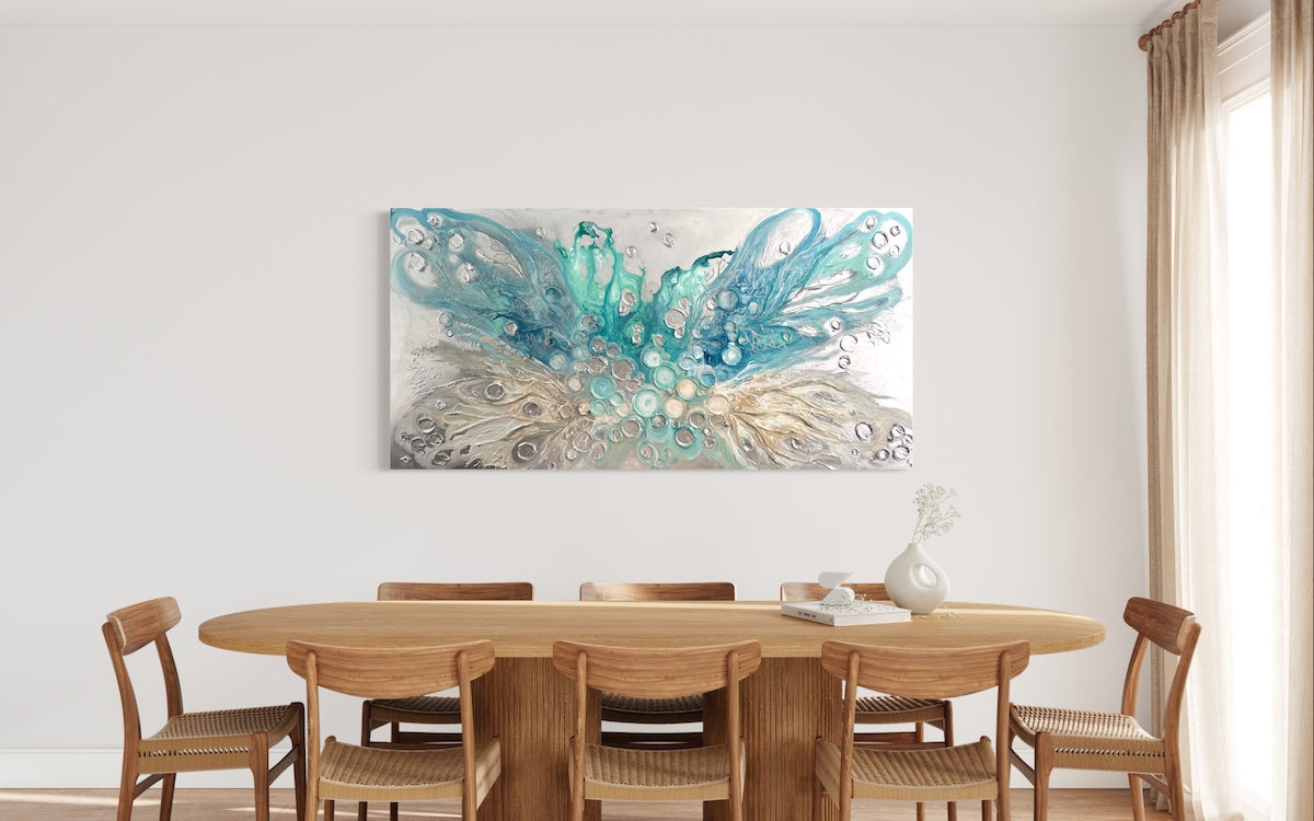 St. Barthelemy Painting 36x72 inches