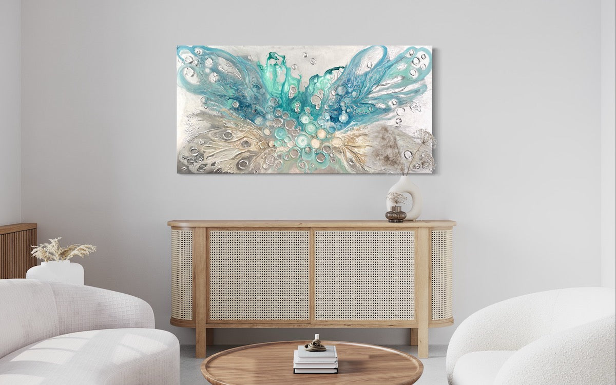 St. Barthelemy Painting 36x72 inches