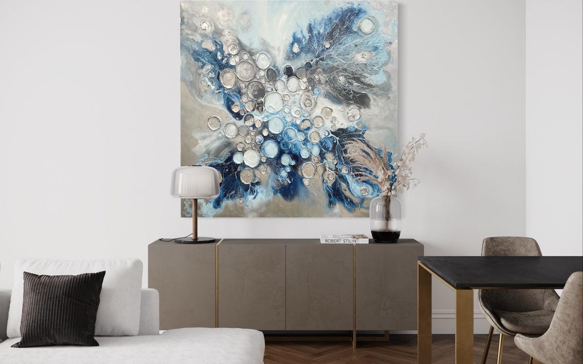 Wall Art Above Credenza