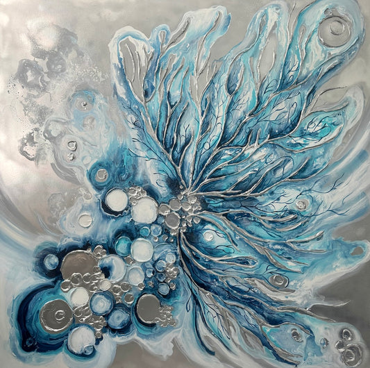 Salt and Shell 60x60 inches