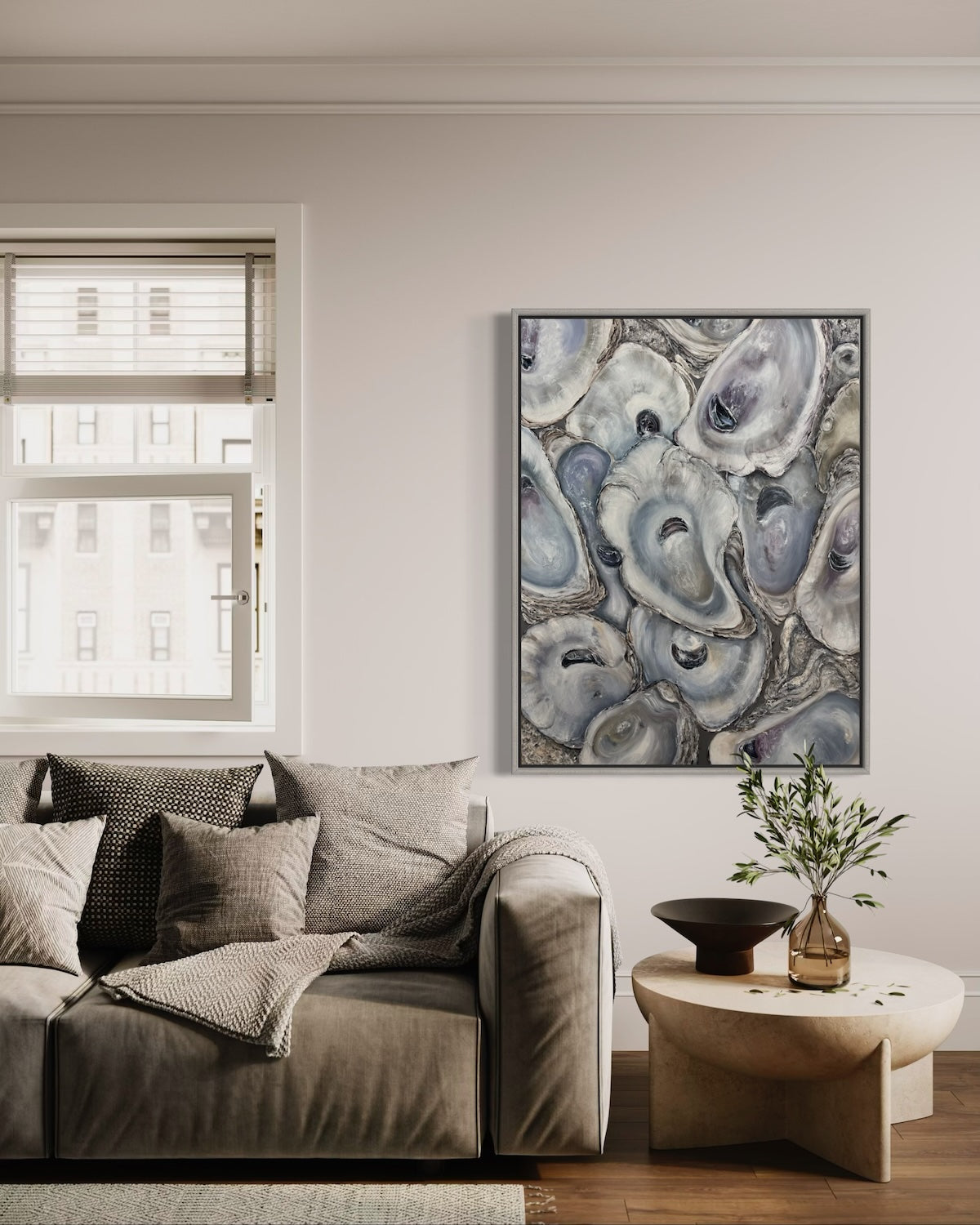 Oysters Painting 48x36 inches