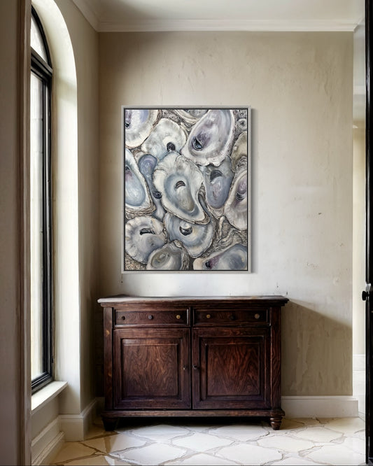 Oysters Painting 48x36 inches