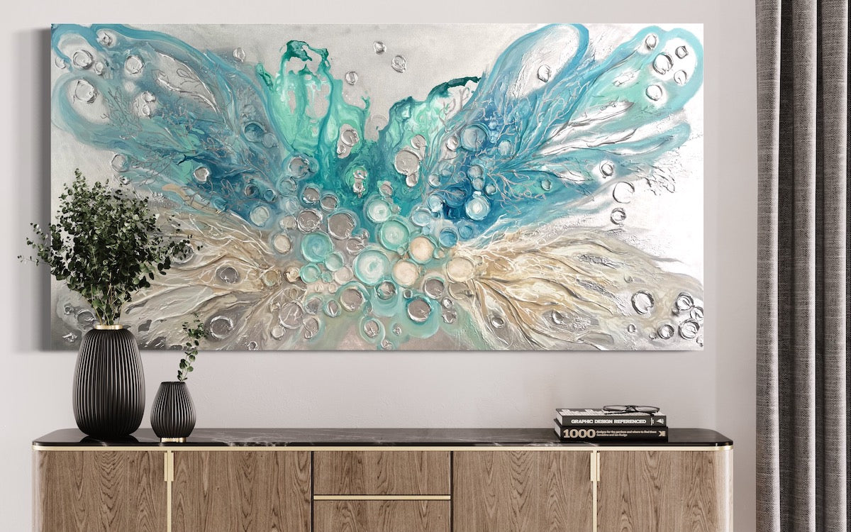 St. Barthelemy Painting 36x72 inches